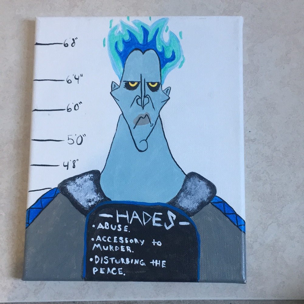 Hades mug shot